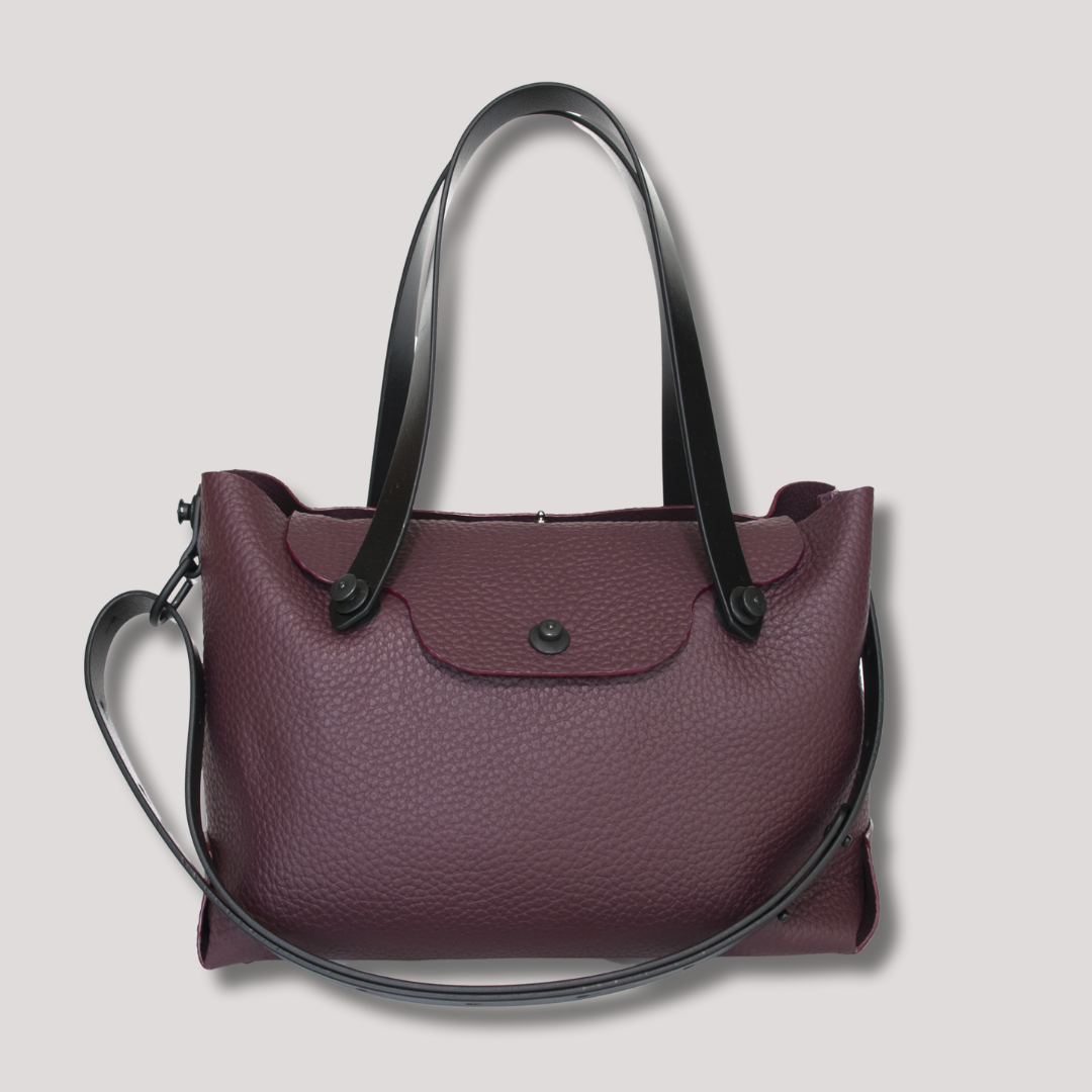 Kassowari Soft Italian Leather Burgundy