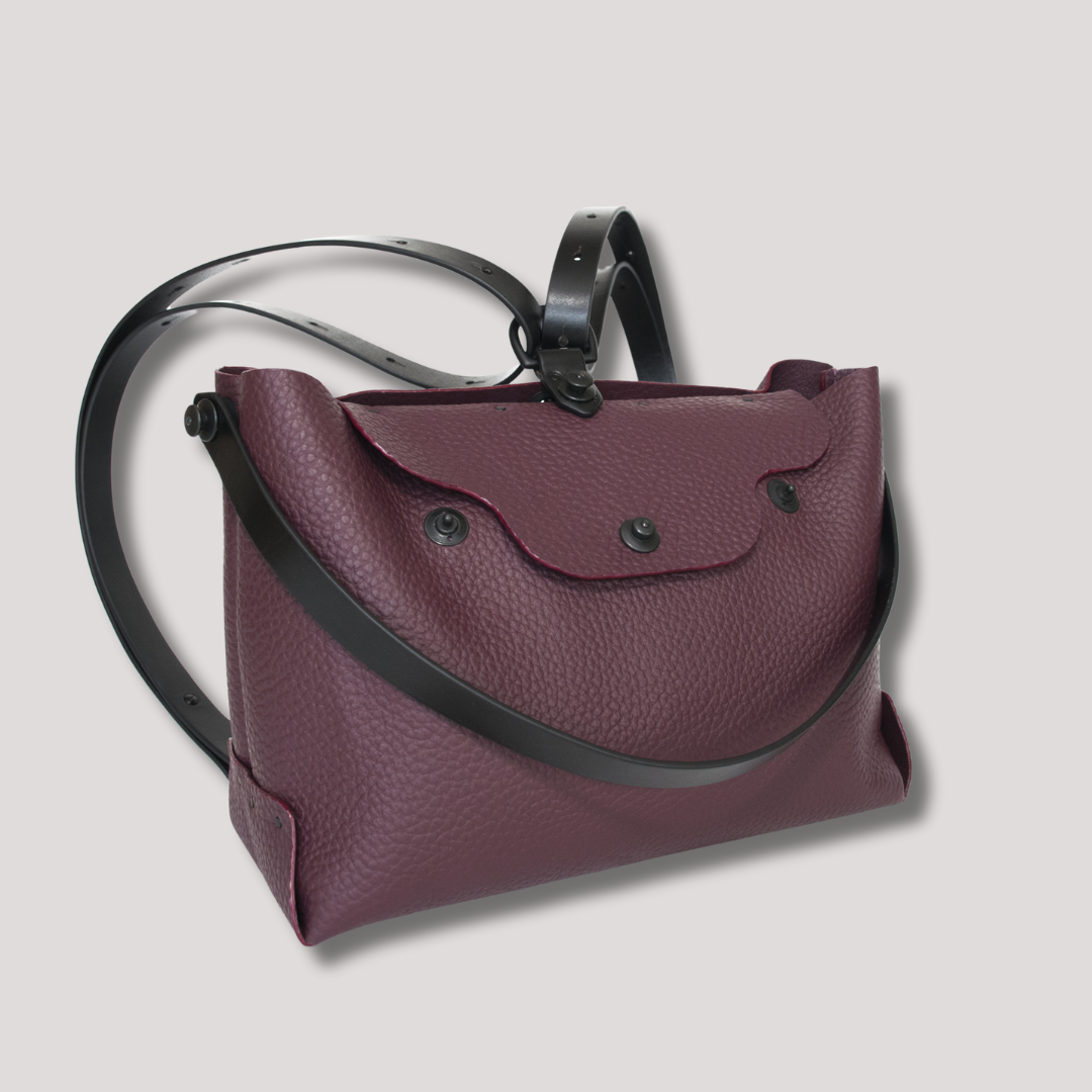 Kassowari Soft Italian Leather Burgundy