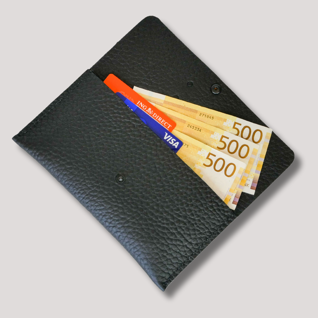 Pandem Pouch Italian Leather Cerulean