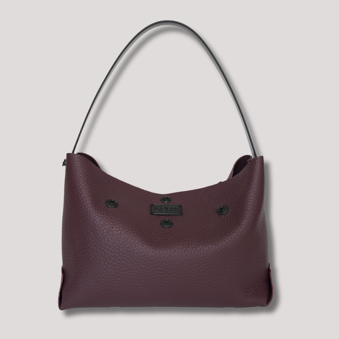 Kassowari Soft Italian Leather Burgundy