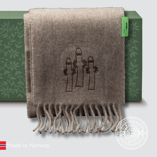 Beige ©Moomin Characters ™ Hattifnatter Alpaca Scarf
