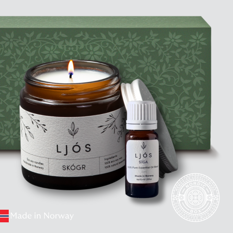 Natural Luxury Candle and Essential Oil Box