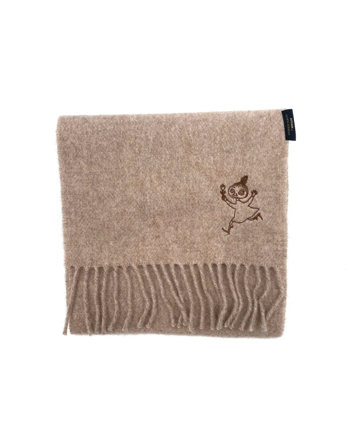 ©Moomin Characters ™ Lille My alpakkaskjerf I naturfargen lys brun.