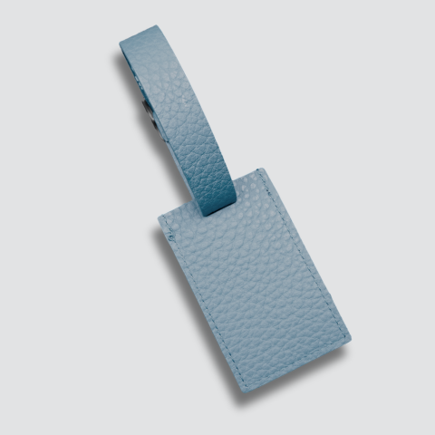 Atlantide Leather Luggage Tag