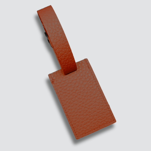 Mattone Italian Leather Luggage Tag